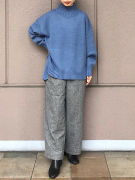 板さん（レディース・156cm）の秋コーディネート