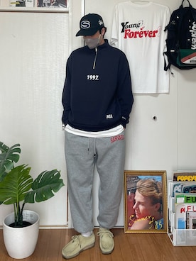 「春服デビュー宣言」｜「アイテム（モカシン/デッキシューズ）」を使った、tsubasaindaeyoさん（メンズ・175cm）の春コーディネート
