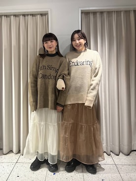 miyume.さん（レディース・158cm）の冬コーディネート