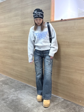 ICHIGOさん（レディース・165cm）の冬コーディネート