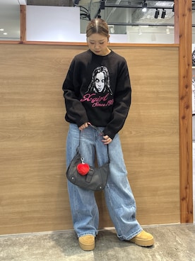 ICHIGOさん（レディース・165cm）の冬コーディネート