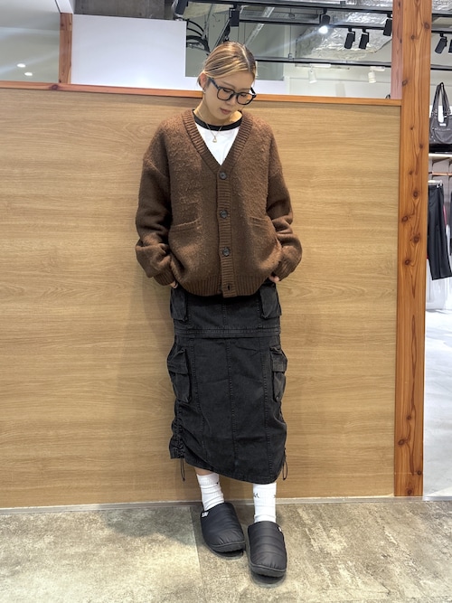 FACE JACQUARD KNIT CARDIGAN（カーディガン/ボレロ）｜X-girl