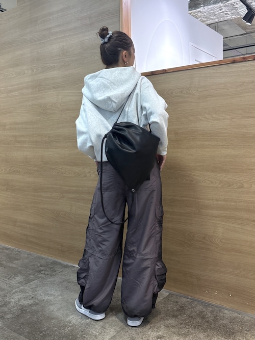 FAUX LEATHER KNAPSACK（バックパック/リュック）｜X-girl（エックス