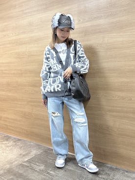 「アイテム（帽子）」を使った、ICHIGOさん（レディース・165cm・10代）の秋コーディネート