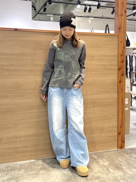 ICHIGOさん（レディース・165cm）の冬コーディネート