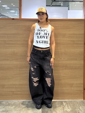 ICHIGOさん（レディース・165cm）の夏コーディネート
