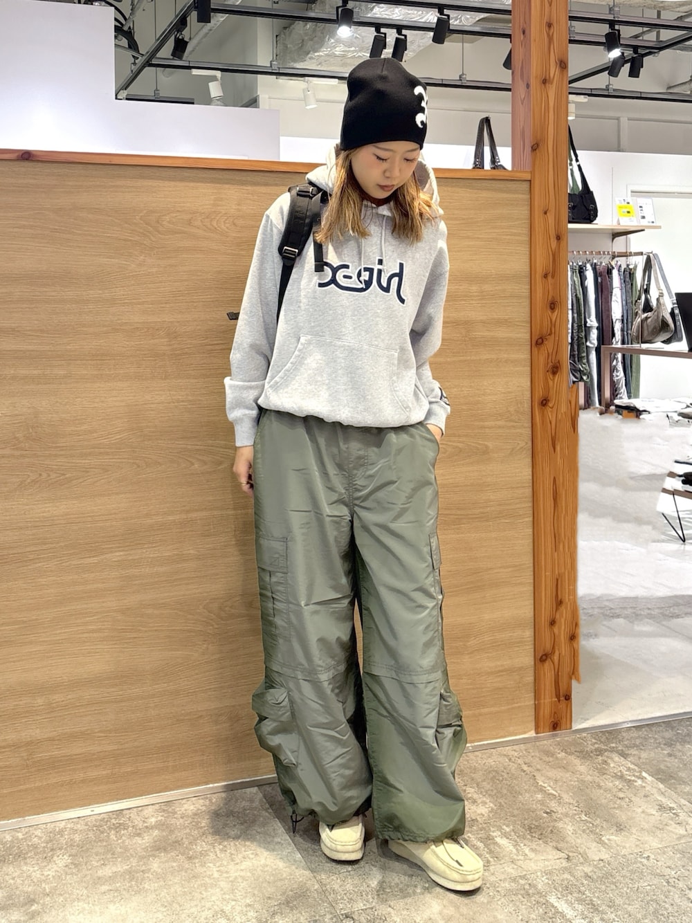 X-girl（エックスガール）の「XG STAR LOGO JACQUARD BEANIE（ニット