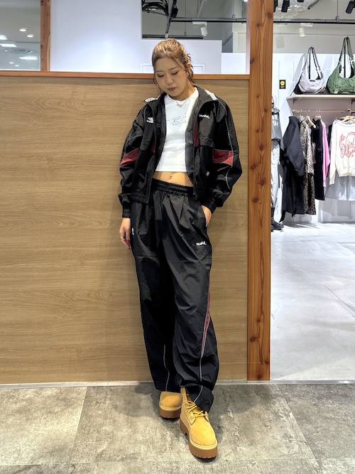 X-girl x UMBRO WIDE LEG TRACK PANTS（その他パンツ）｜UMBRO