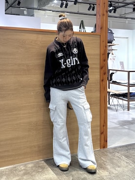 「アイテム（バックパック/リュック）」を使った、ICHIGOさん（レディース・165cm）の秋コーディネート