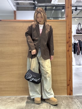 ICHIGOさん（レディース・165cm）の冬コーディネート