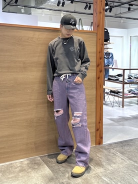 「アイテム（帽子）」を使った、ICHIGOさん（レディース・165cm・10代）の秋コーディネート