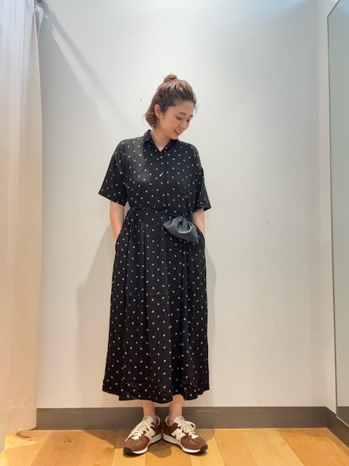 かぐれ（カグレ）の「『2サイズ展開』レーヨンモノトーンプリント