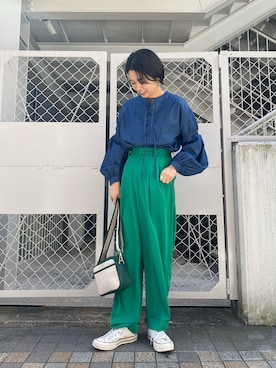 bayaさん（レディース・160cm）の冬コーディネート