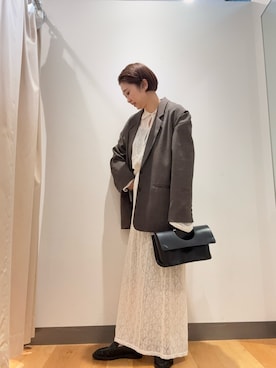 bayaさん（レディース・160cm）の冬コーディネート