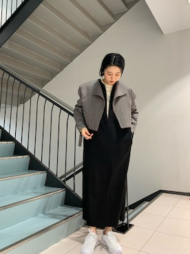 「入園式」｜「アイテム（その他アウター）」を使った、bayaさん（レディース・160cm）の春コーディネート