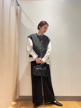 bayaさん（レディース・160cm）の冬コーディネート