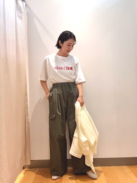 「アイテム（ジャケット/アウター）」を使った、bayaさん（レディース・160cm・40代）の夏コーディネート