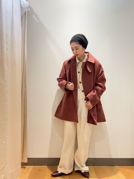 「アイテム（ヘアバンド）」を使った、bayaさん（レディース・160cm）の冬コーディネート