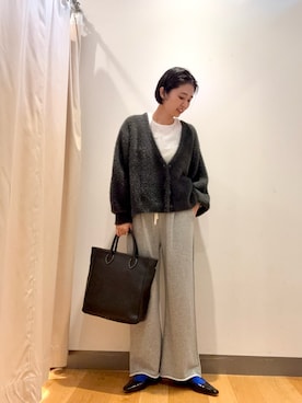 「アイテム（Tシャツ/カットソー）」を使った、bayaさん（レディース・160cm・40代）の秋コーディネート