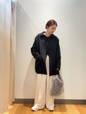 「アイテム（ハンドバッグ）」を使った、bayaさん（レディース・160cm）の秋コーディネート