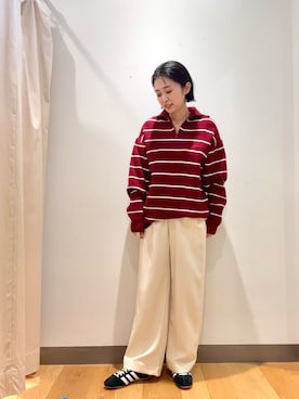 「アイテム（ニット/セーター）」を使った、bayaさん（レディース・160cm・40代）の秋コーディネート