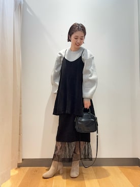 bayaさん（レディース・160cm）の冬コーディネート