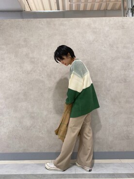 bayaさん（レディース・160cm）の冬コーディネート