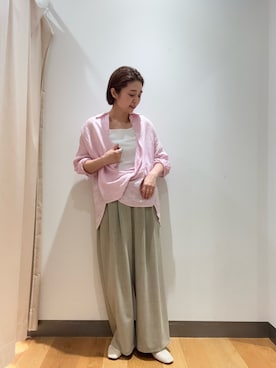 ばやさん（レディース・160cm）の春コーディネート