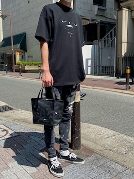 neotinさん（メンズ・182cm）の夏コーディネート