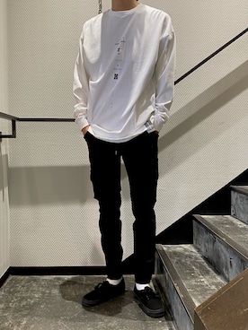 「surt（サート）のSURT（サート）CARGOカーゴパンツ（カーゴパンツ）」を使った、neotinさん（メンズ・182cm）の夏コーディネート