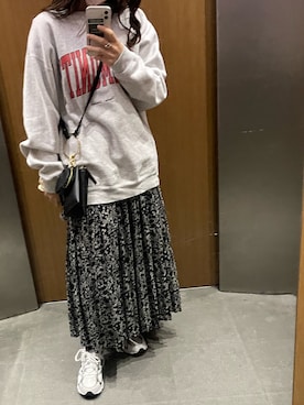 たにゃかさん（レディース・158cm）の春コーディネート