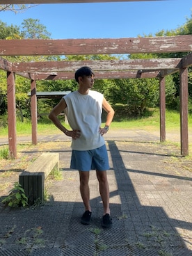 都会のアーミーさんのコーディネート