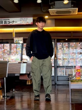 都会のアーミーさんのコーディネート