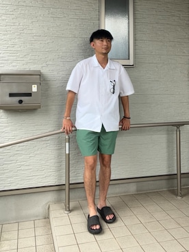 都会のアーミーさんのコーディネート