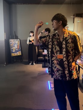 「無印」｜都会のアーミーさん（メンズ・174cm）の夏コーディネート