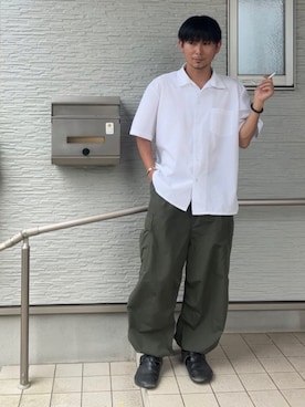 都会のアーミーさんのコーディネート