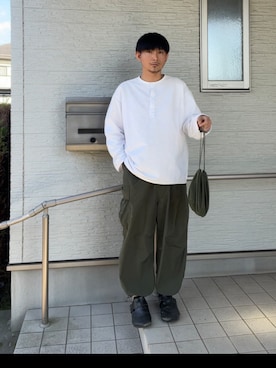 都会のアーミーさんのコーディネート