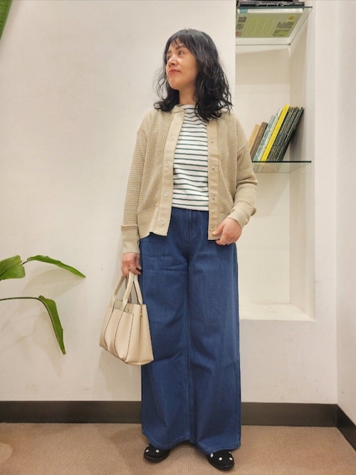 セール】Denim Tuck Wide Pants（デニムパンツ）｜URBAN RESEARCH