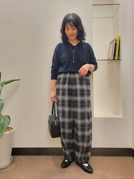 「アーバンリサーチドアーズ」｜浪口　絵美さん（レディース・164cm）の秋コーディネート