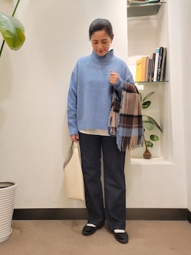 浪口 絵美さん(レディース・164cm)の冬コーディネート