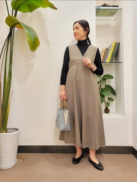 「URBAN RESEARCH DOORS」｜浪口　絵美さん（レディース・164cm）の秋コーディネート