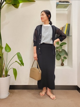 浪口　絵美さん（レディース・164cm）の夏コーディネート