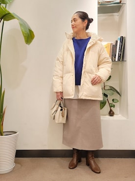 浪口　絵美さん（レディース・164cm）の冬コーディネート