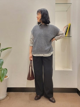 浪口 絵美さん(レディース・164cm)の秋コーディネート