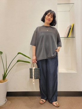 浪口 絵美さん(レディース・164cm)の夏コーディネート