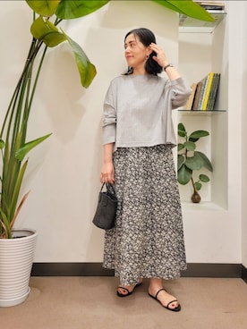 浪口　絵美さん（レディース・164cm）の夏コーディネート