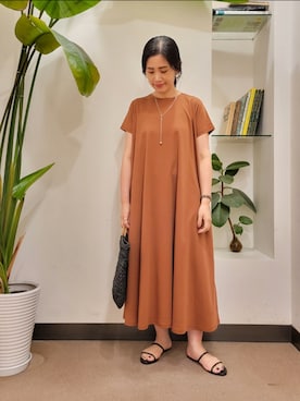 浪口 絵美さん(レディース・164cm)の夏コーディネート