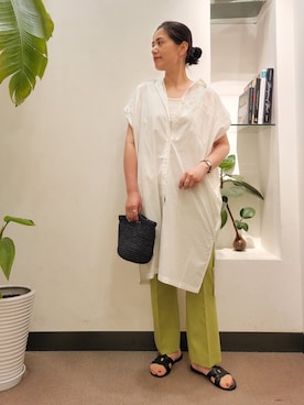 浪口　絵美さん（レディース・164cm）の夏コーディネート