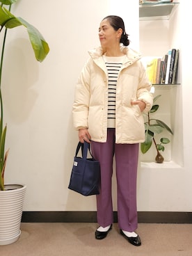 浪口 絵美さん(レディース・164cm)の冬コーディネート