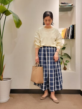 浪口　絵美さん（レディース・164cm）の春コーディネート